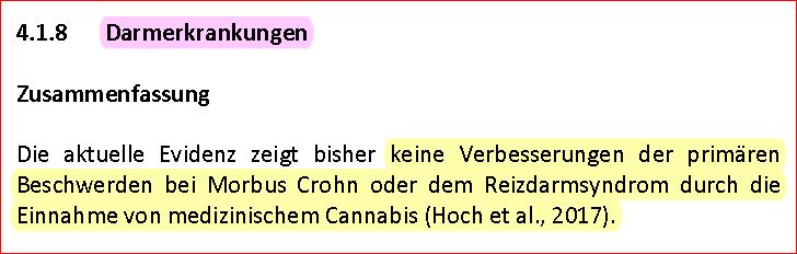 Cannabis Report 2018 4 Darmerkrankungen